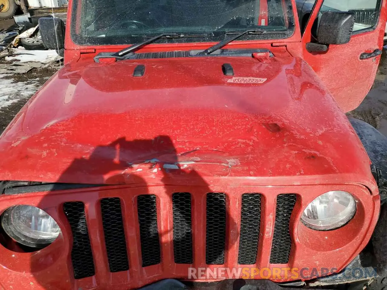 12 Photograph of a damaged car 1C4HJXKN2MW640909 JEEP WRANGLER 2021