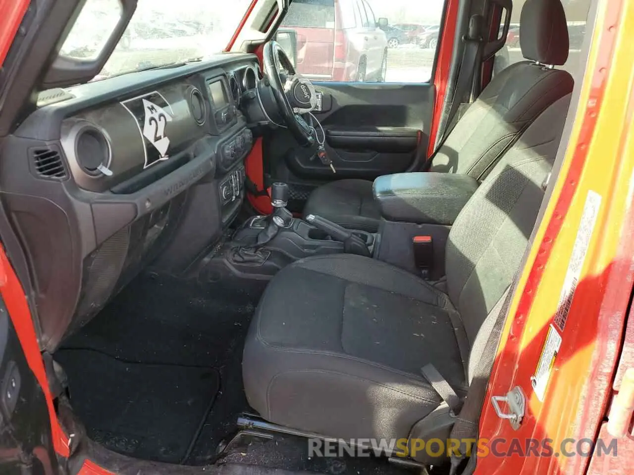 7 Photograph of a damaged car 1C4HJXKN2MW640909 JEEP WRANGLER 2021
