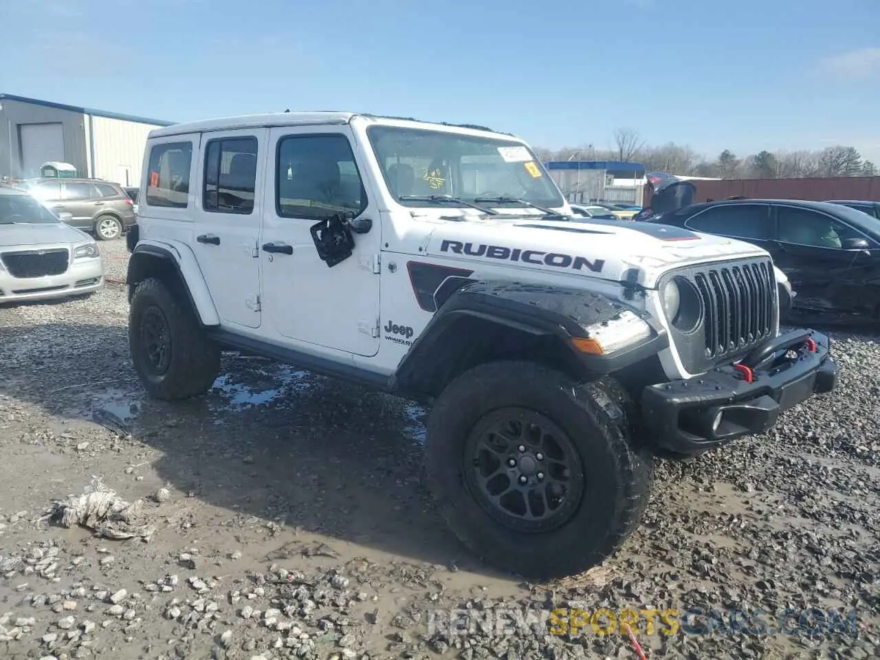 4 Photograph of a damaged car 1C4JJXFG1MW849460 JEEP WRANGLER 2021