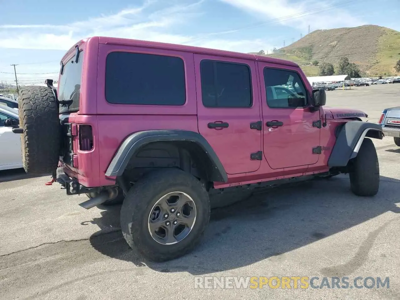 3 Photograph of a damaged car 1C4JJXFG2MW854005 JEEP WRANGLER 2021
