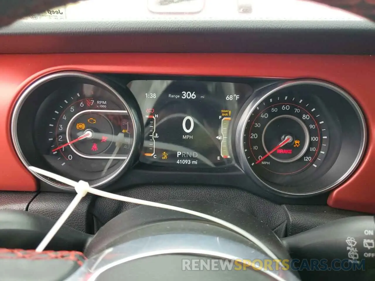 9 Photograph of a damaged car 1C4JJXFG2MW854005 JEEP WRANGLER 2021