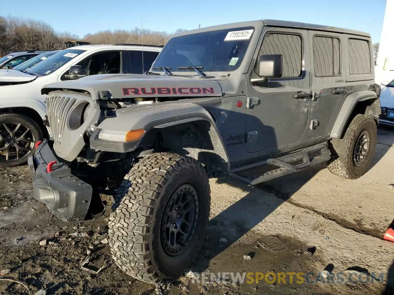 1 Photograph of a damaged car 1C4JJXFG5MW790302 JEEP WRANGLER 2021