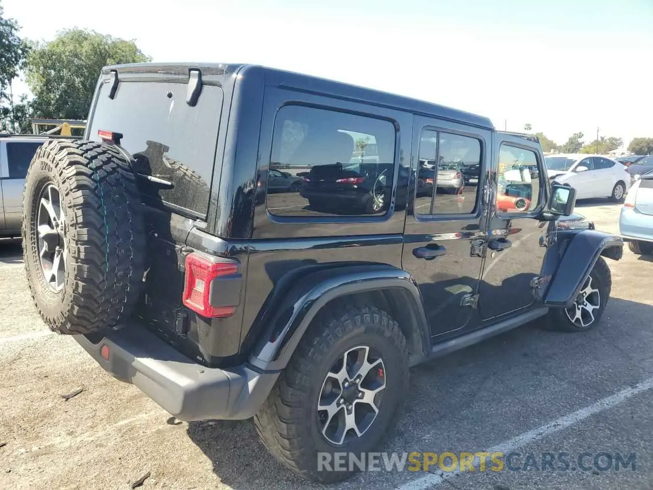 3 Фотография поврежденного автомобиля 1C4JJXFM0MW528029 JEEP WRANGLER 2021