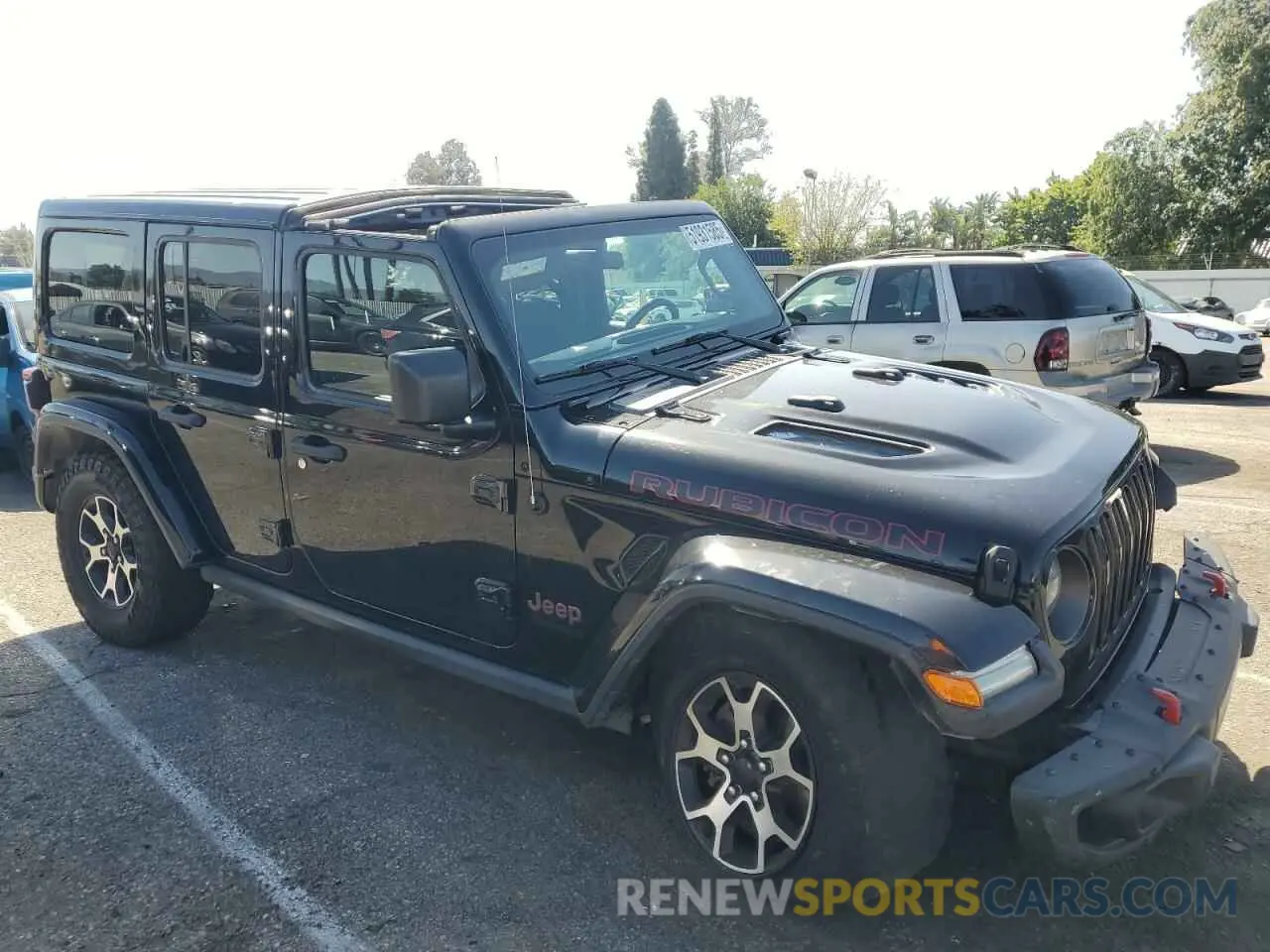 4 Фотография поврежденного автомобиля 1C4JJXFM0MW528029 JEEP WRANGLER 2021
