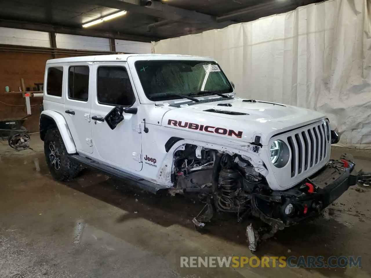 4 Фотография поврежденного автомобиля 1C4JJXFM2MW633915 JEEP WRANGLER 2021