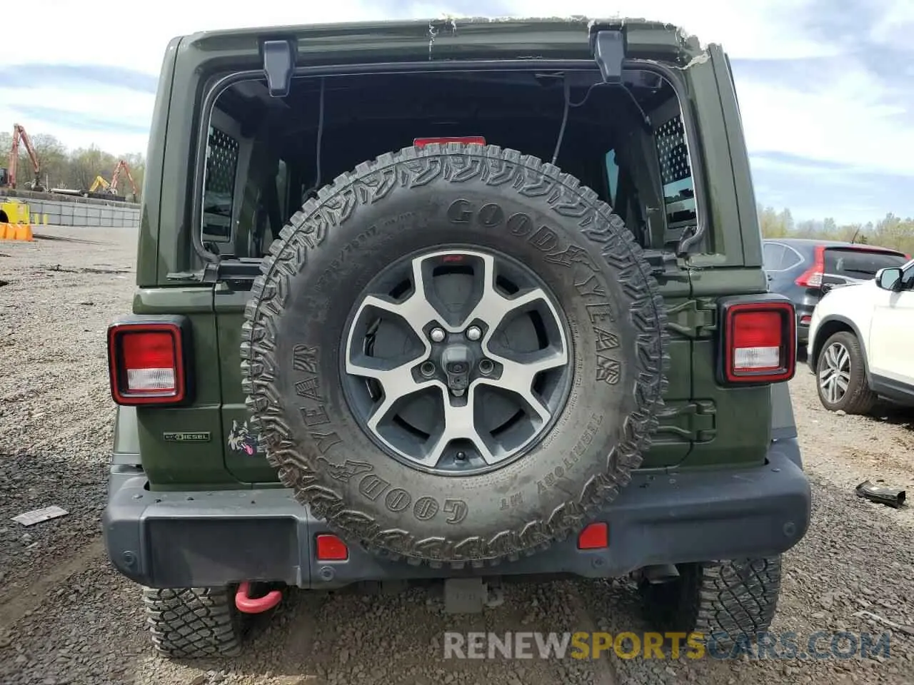 6 Photograph of a damaged car 1C4JJXFM3MW555919 JEEP WRANGLER 2021