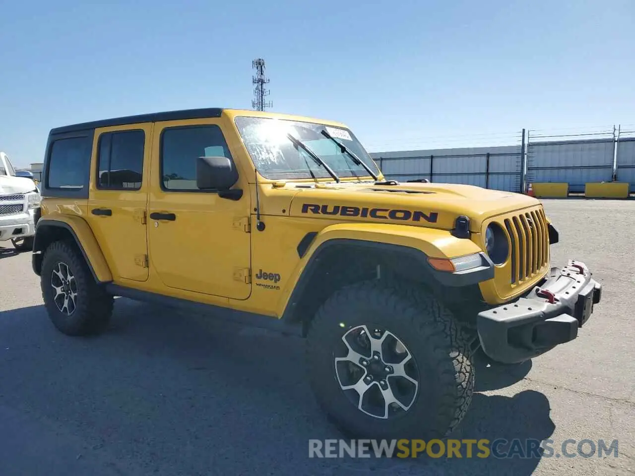 4 Photograph of a damaged car 1C4JJXFM3MW562661 JEEP WRANGLER 2021