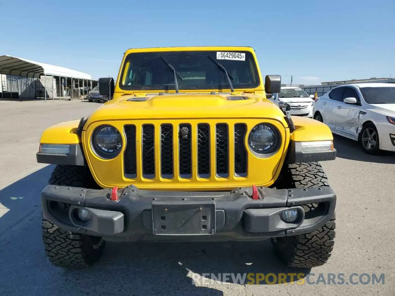 5 Photograph of a damaged car 1C4JJXFM3MW562661 JEEP WRANGLER 2021