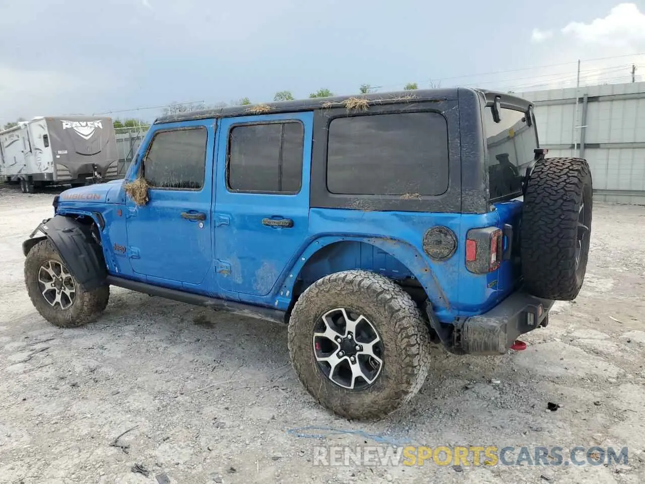2 Фотография поврежденного автомобиля 1C4JJXFM7MW794325 JEEP WRANGLER 2021