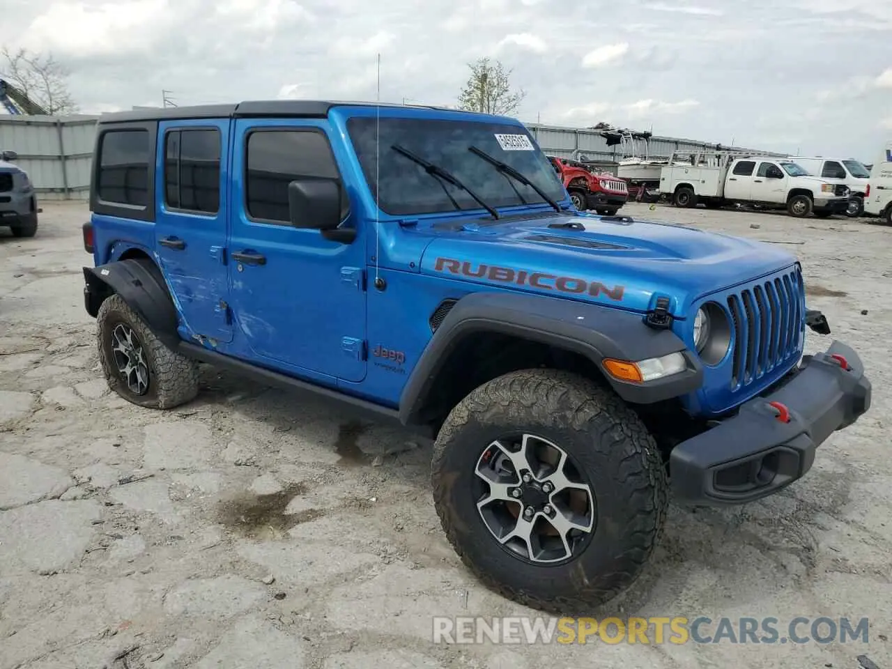 4 Фотография поврежденного автомобиля 1C4JJXFM7MW794325 JEEP WRANGLER 2021