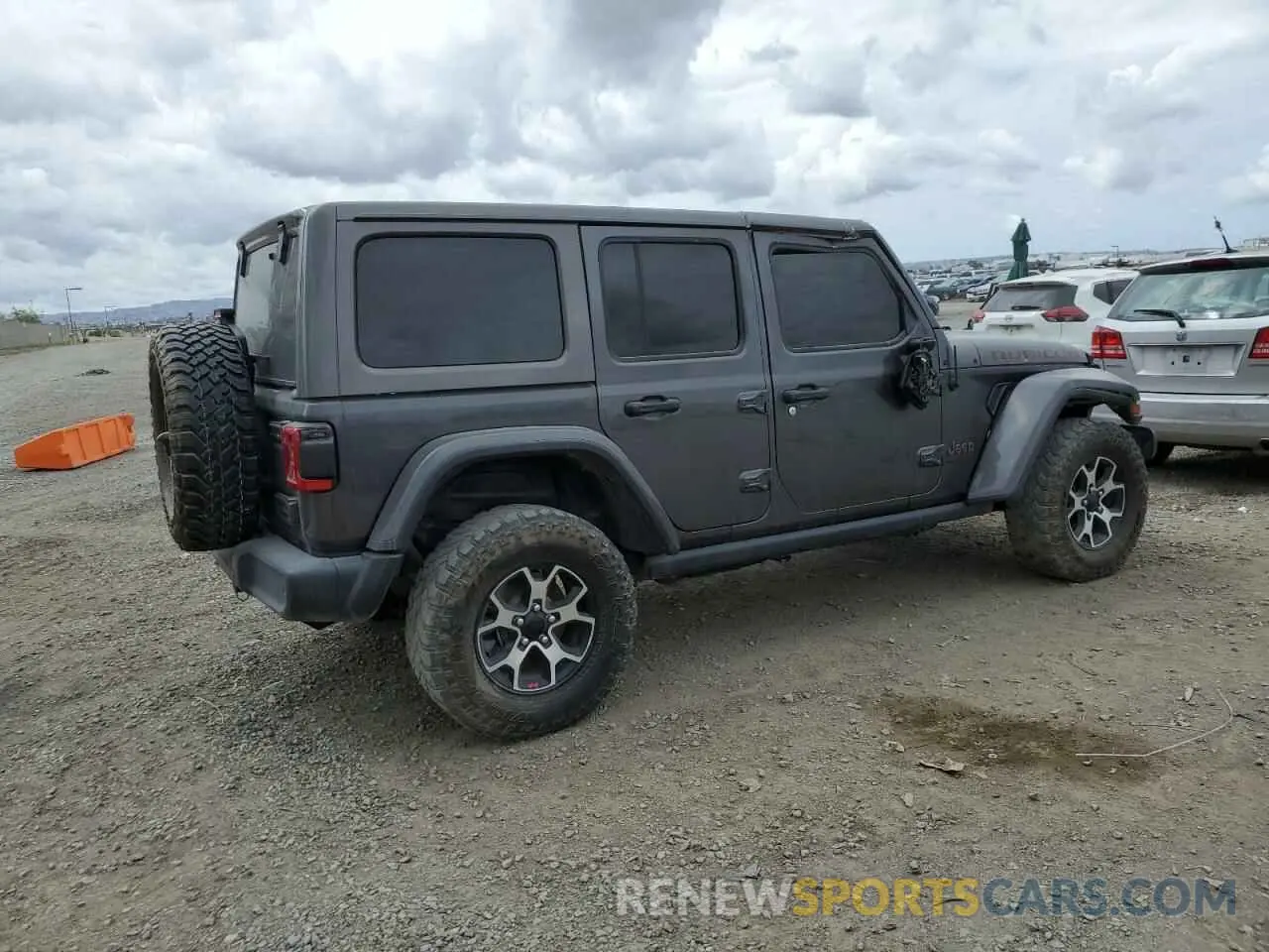 3 Фотография поврежденного автомобиля 1C4JJXFMXMW536204 JEEP WRANGLER 2021