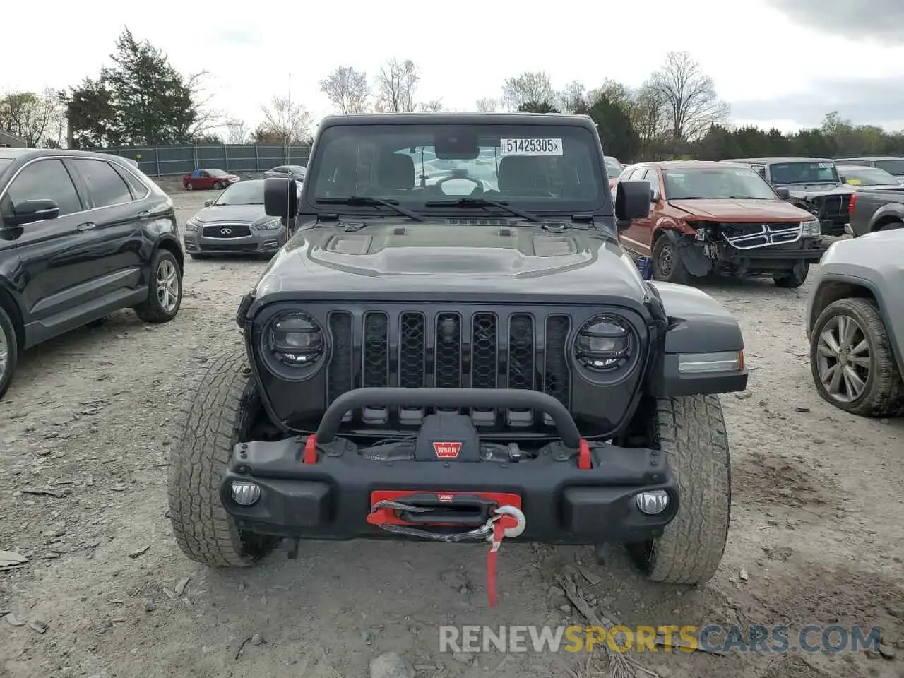 5 Photograph of a damaged car 1C4JJXFMXMW618367 JEEP WRANGLER 2021