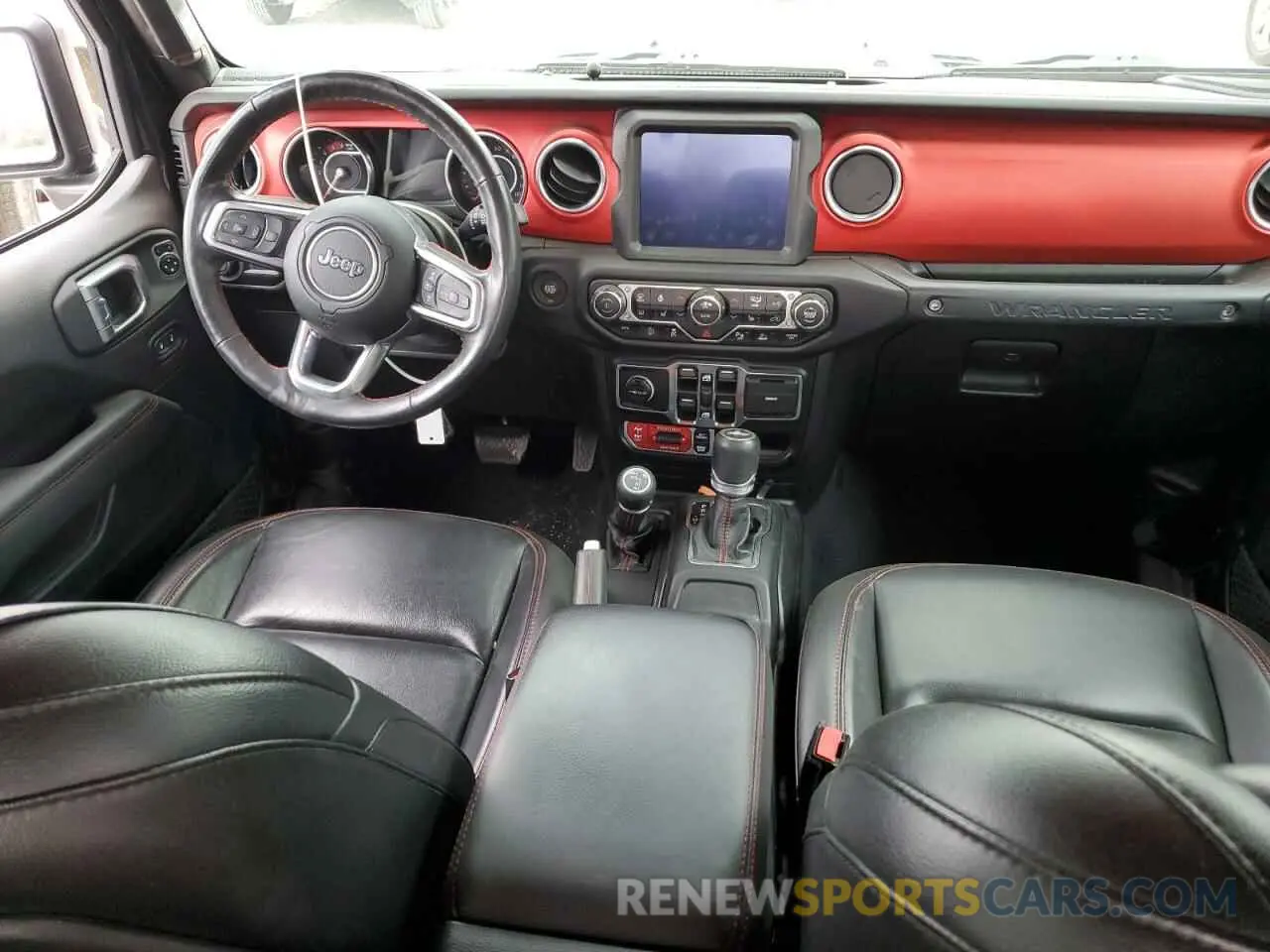 8 Photograph of a damaged car 1C4JJXFMXMW618367 JEEP WRANGLER 2021