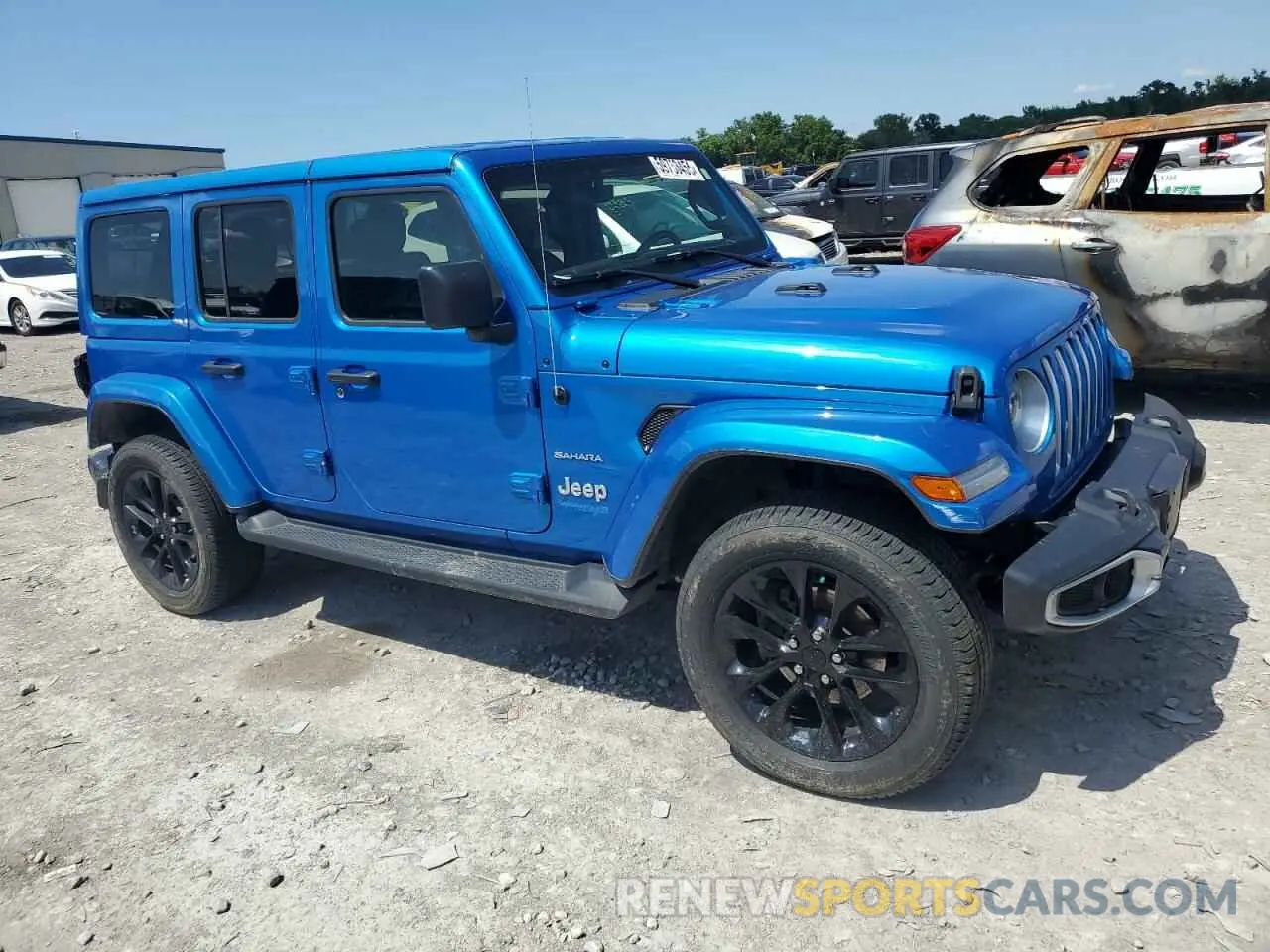 4 Photograph of a damaged car 1C4JJXP60MW839265 JEEP WRANGLER 2021