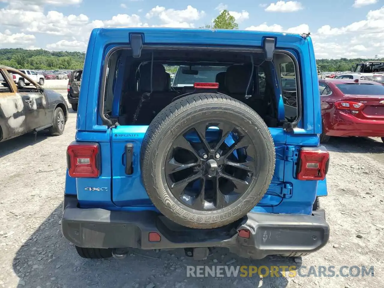 6 Photograph of a damaged car 1C4JJXP60MW839265 JEEP WRANGLER 2021