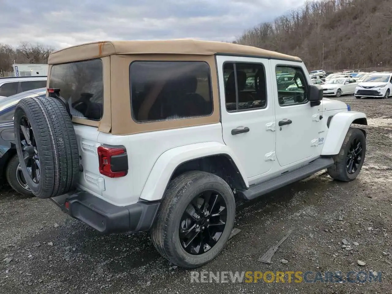 3 Фотография поврежденного автомобиля 1C4JJXP62MW677073 JEEP WRANGLER 2021