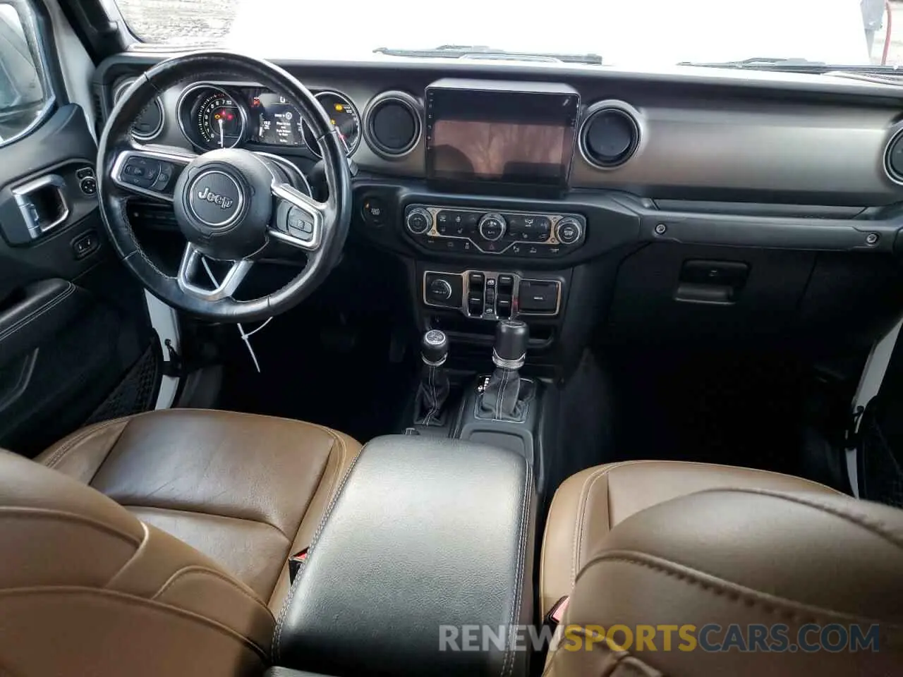 8 Фотография поврежденного автомобиля 1C4JJXP62MW677073 JEEP WRANGLER 2021