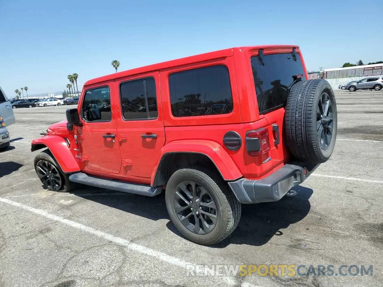 2 Photograph of a damaged car 1C4JJXP64MW766076 JEEP WRANGLER 2021