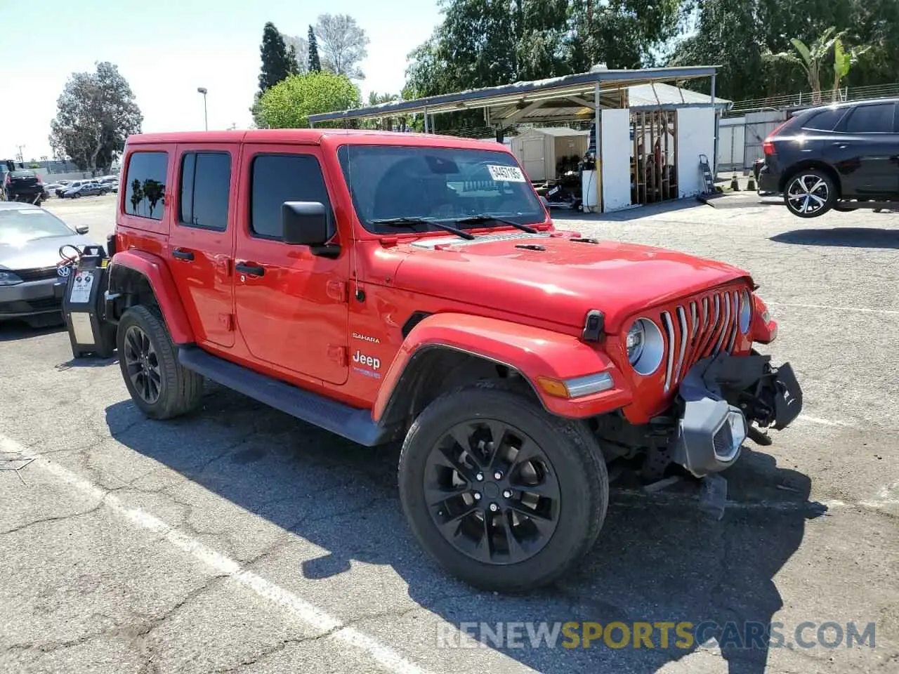 4 Photograph of a damaged car 1C4JJXP64MW766076 JEEP WRANGLER 2021