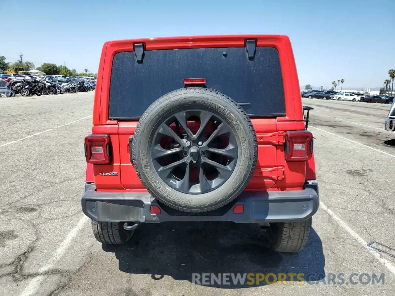 6 Photograph of a damaged car 1C4JJXP64MW766076 JEEP WRANGLER 2021