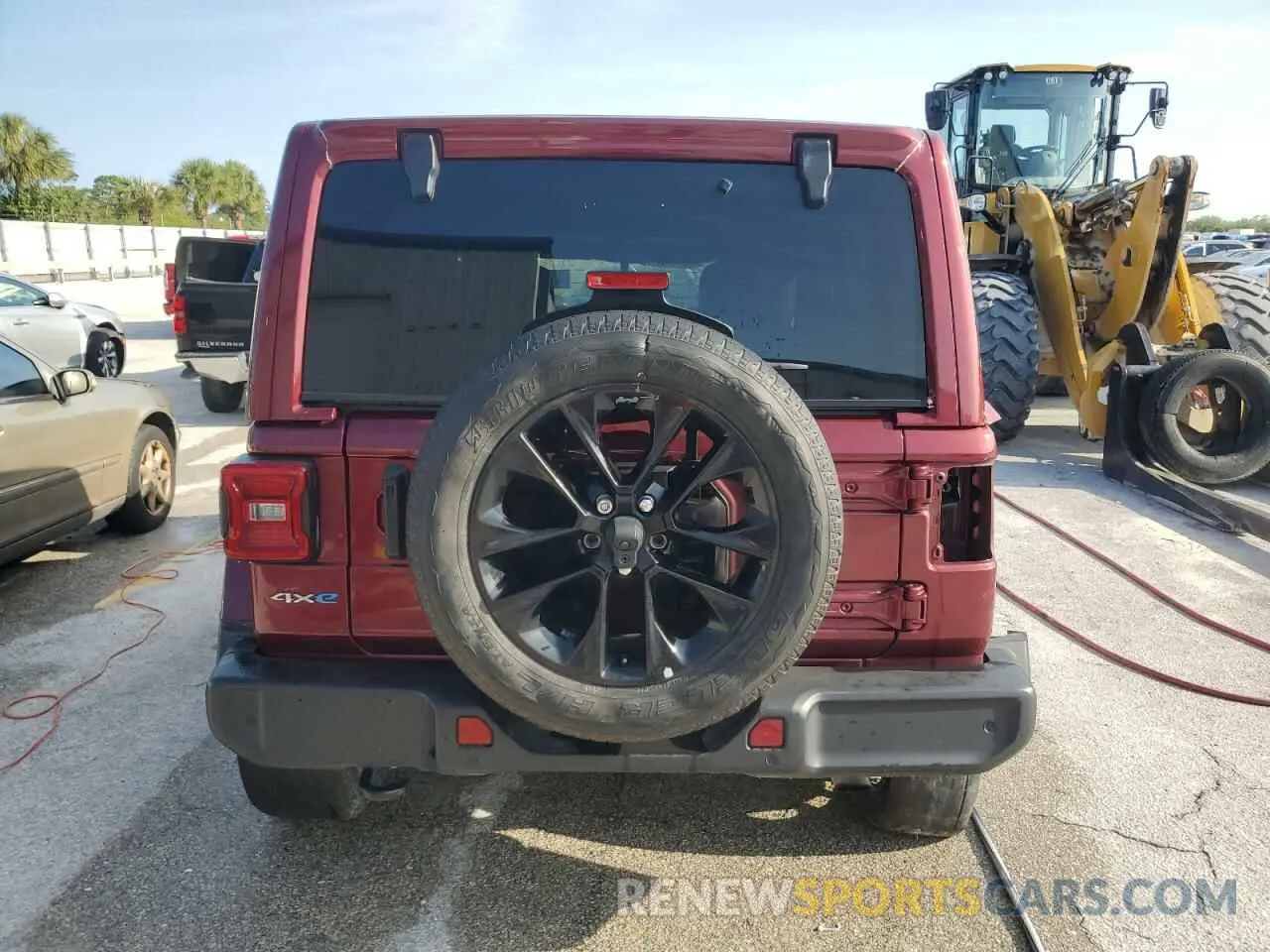 6 Photograph of a damaged car 1C4JJXP66MW676993 JEEP WRANGLER 2021