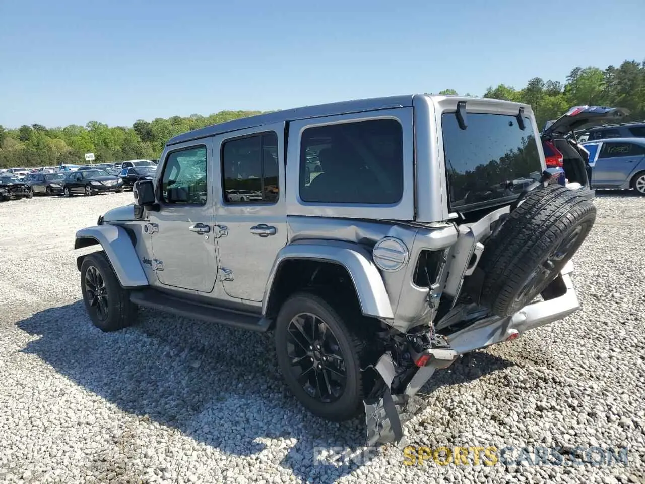 2 Photograph of a damaged car 1C4JJXP67MW686559 JEEP WRANGLER 2021