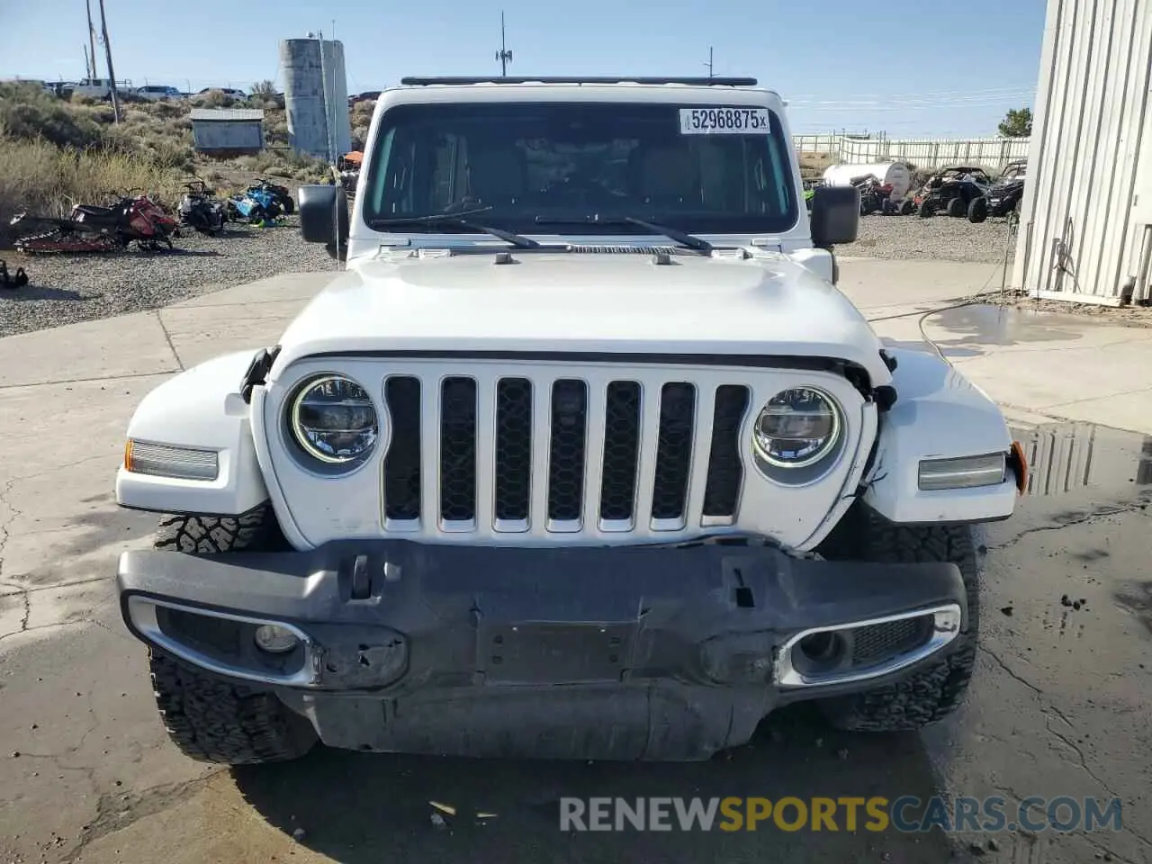 5 Фотография поврежденного автомобиля 1C4JJXP69MW682528 JEEP WRANGLER 2021
