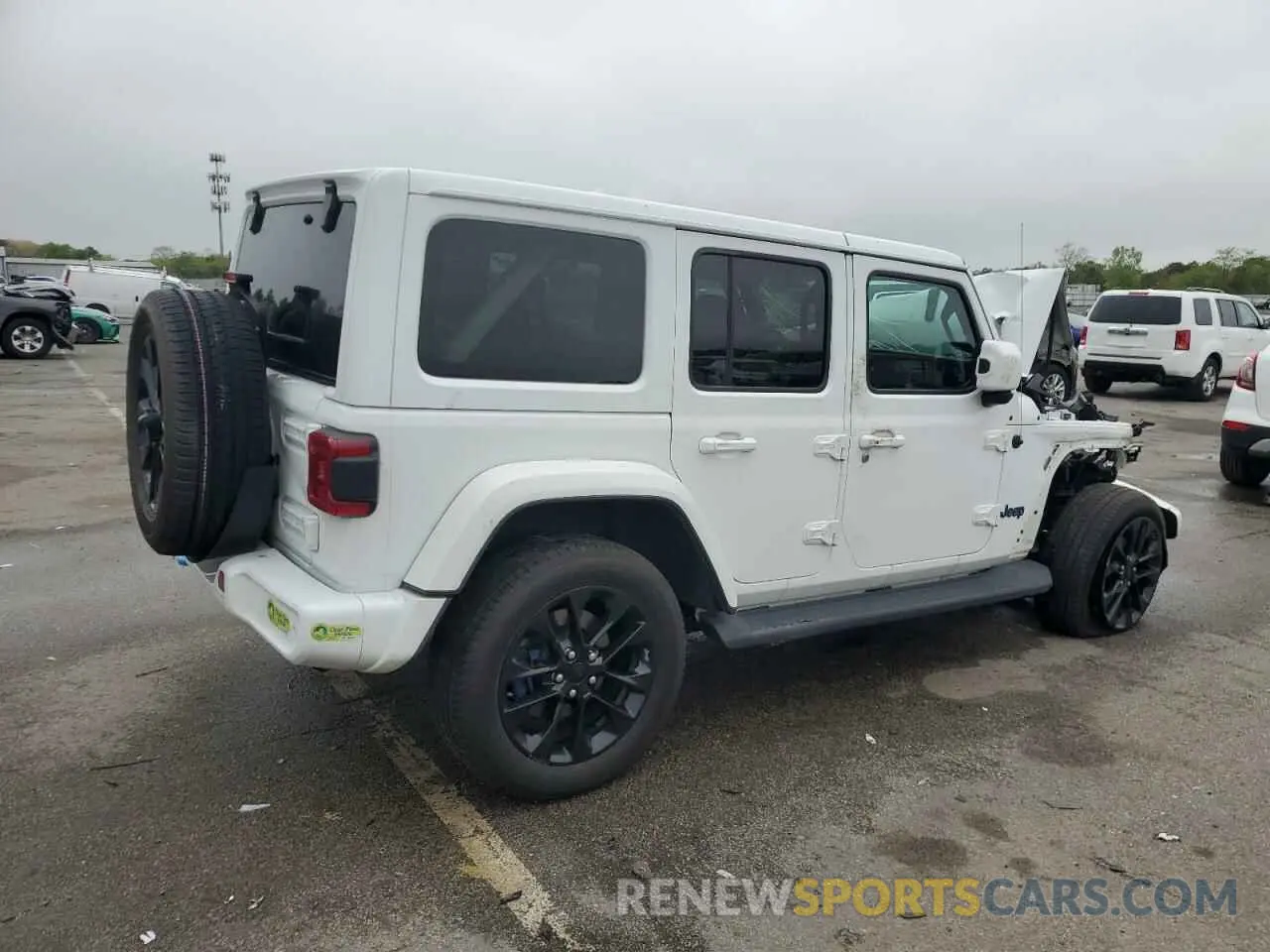 3 Фотография поврежденного автомобиля 1C4JJXP6XMW674874 JEEP WRANGLER 2021