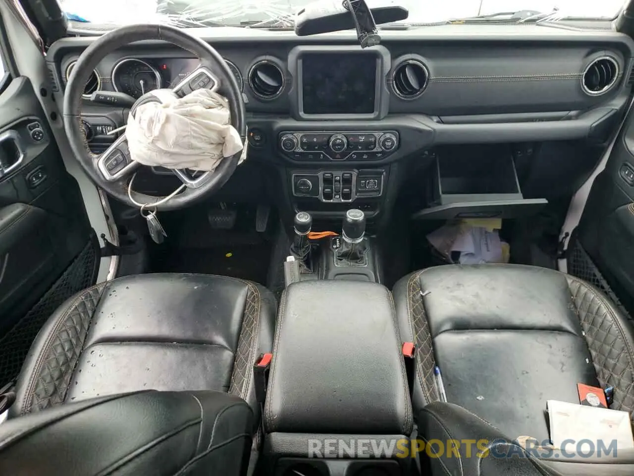 8 Фотография поврежденного автомобиля 1C4JJXP6XMW674874 JEEP WRANGLER 2021