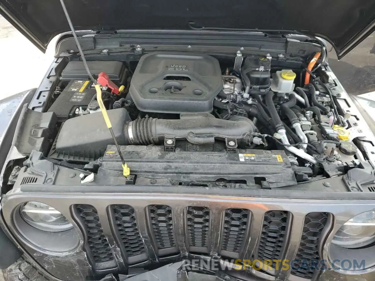 14 Photograph of a damaged car 1C4JJXR60MW766072 JEEP WRANGLER 2021