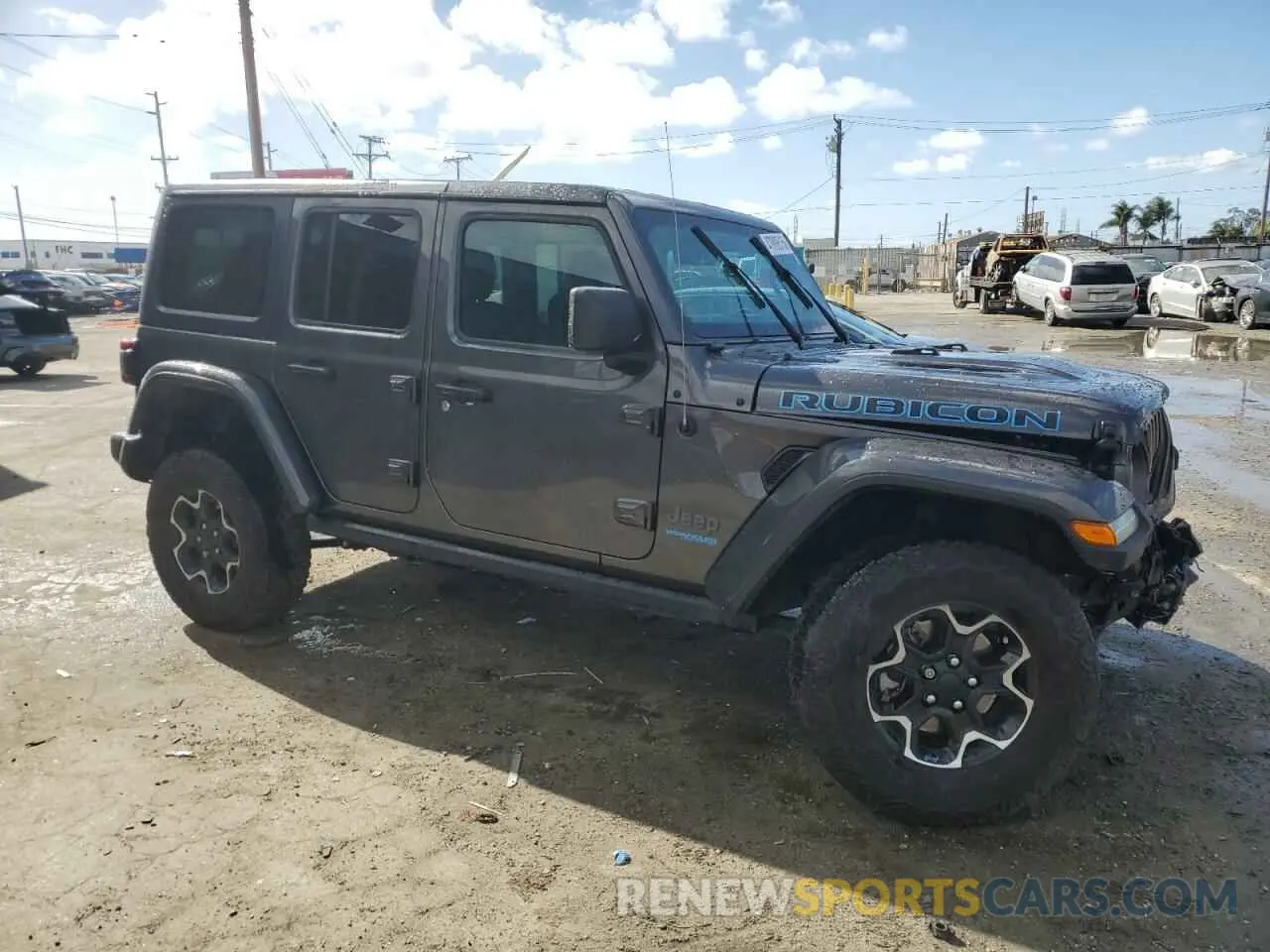 4 Photograph of a damaged car 1C4JJXR60MW766072 JEEP WRANGLER 2021