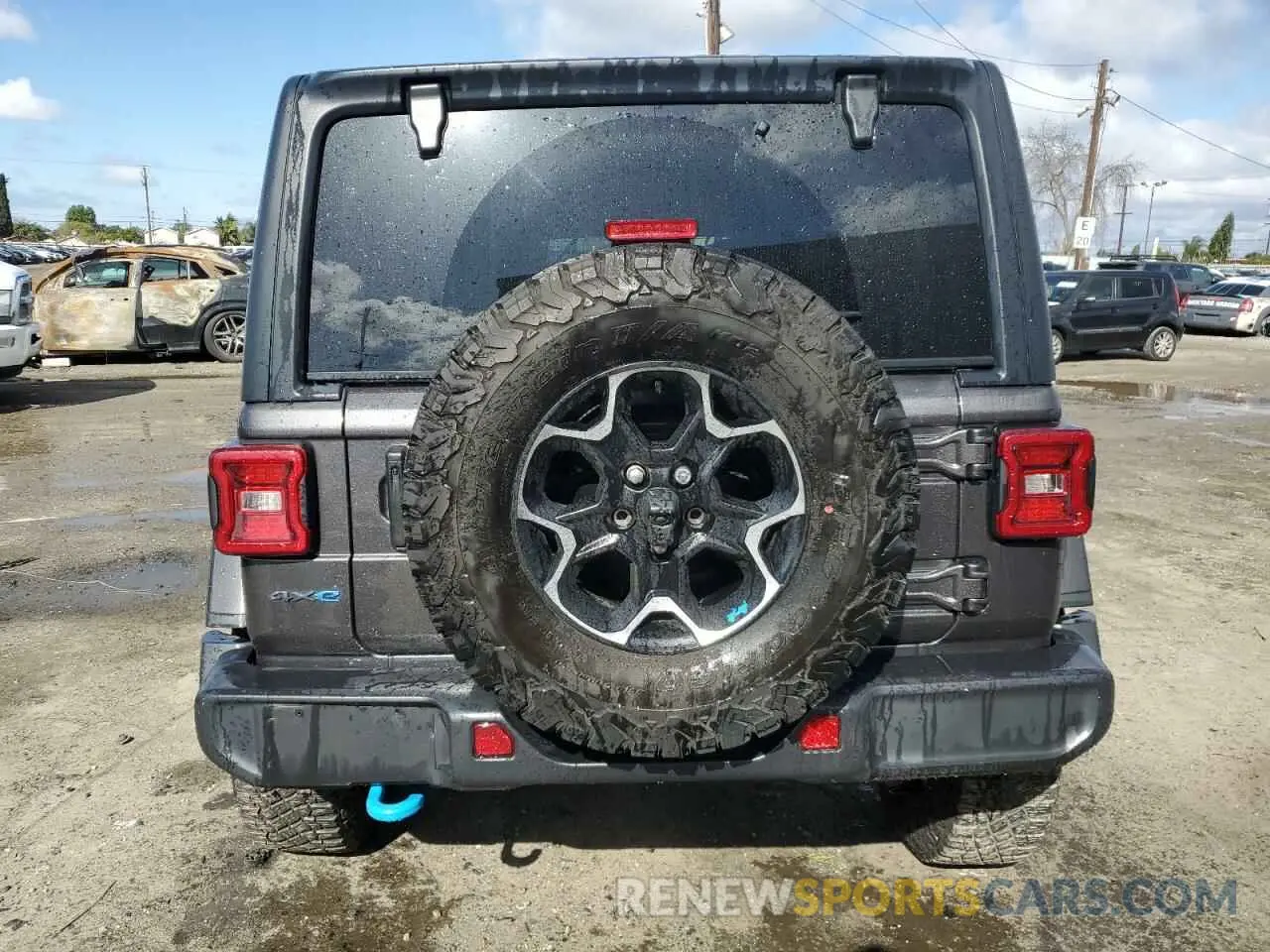 6 Photograph of a damaged car 1C4JJXR60MW766072 JEEP WRANGLER 2021