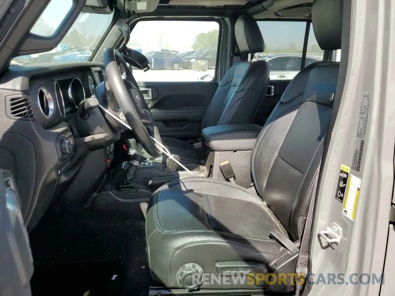 7 Photograph of a damaged car 1C4JJXR64MW734905 JEEP WRANGLER 2021