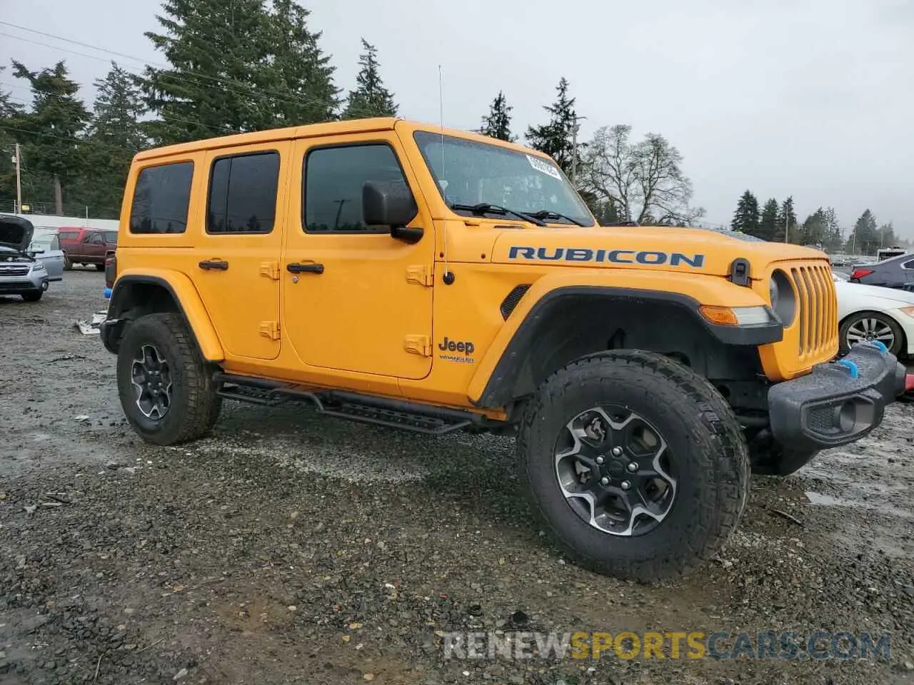 4 Фотография поврежденного автомобиля 1C4JJXR66MW674948 JEEP WRANGLER 2021