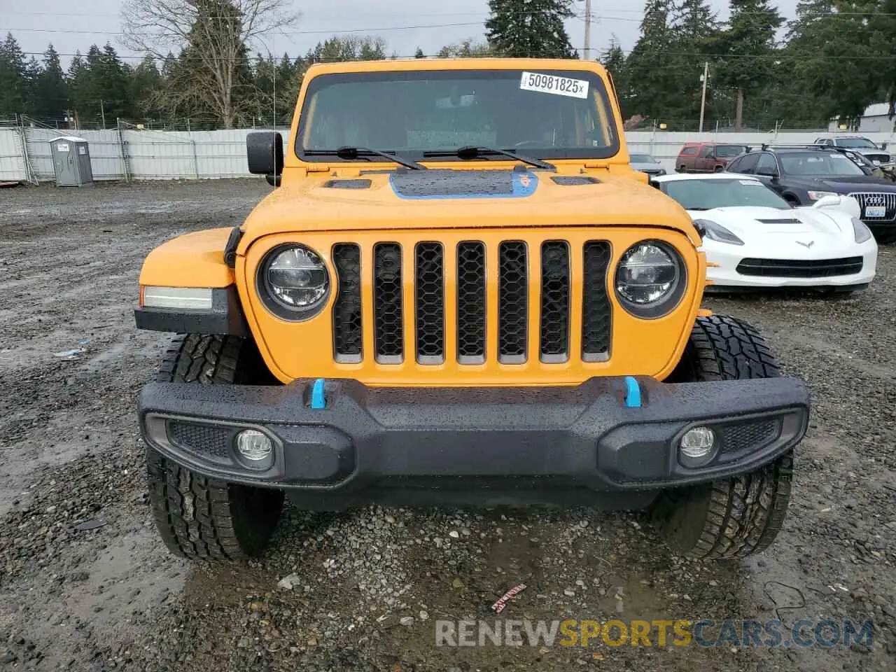 5 Фотография поврежденного автомобиля 1C4JJXR66MW674948 JEEP WRANGLER 2021