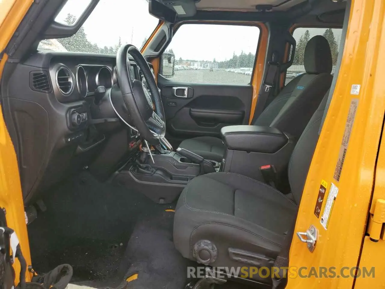 7 Фотография поврежденного автомобиля 1C4JJXR66MW674948 JEEP WRANGLER 2021
