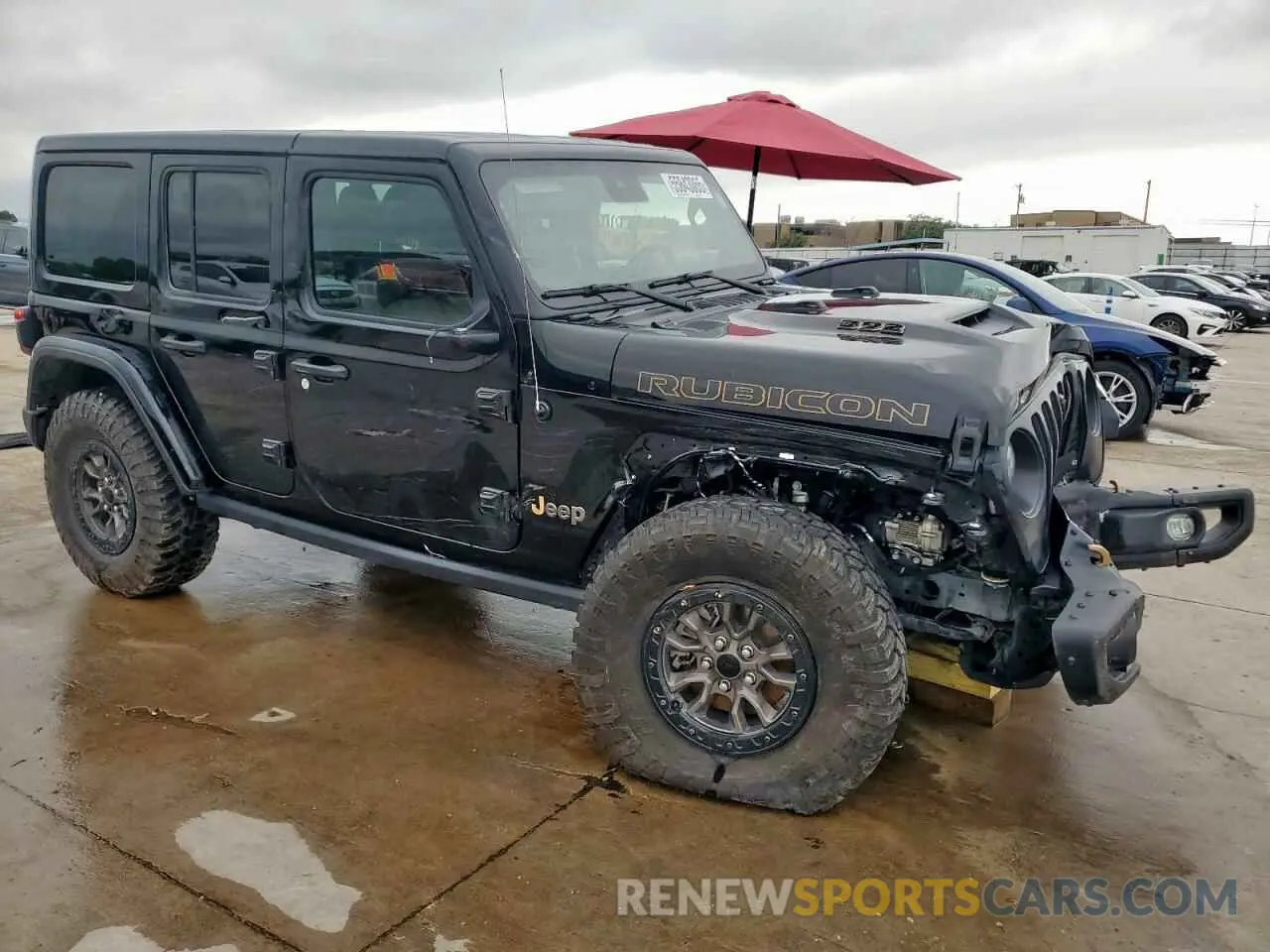 4 Photograph of a damaged car 1C4JJXSJ0MW735810 JEEP WRANGLER 2021