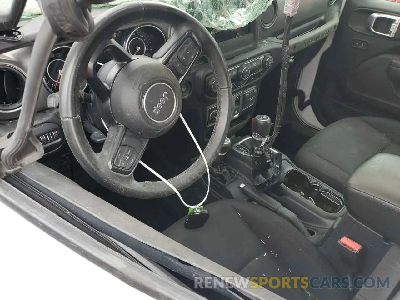 7 Photograph of a damaged car 1C4GJXAG3NW151208 JEEP WRANGLER 2022