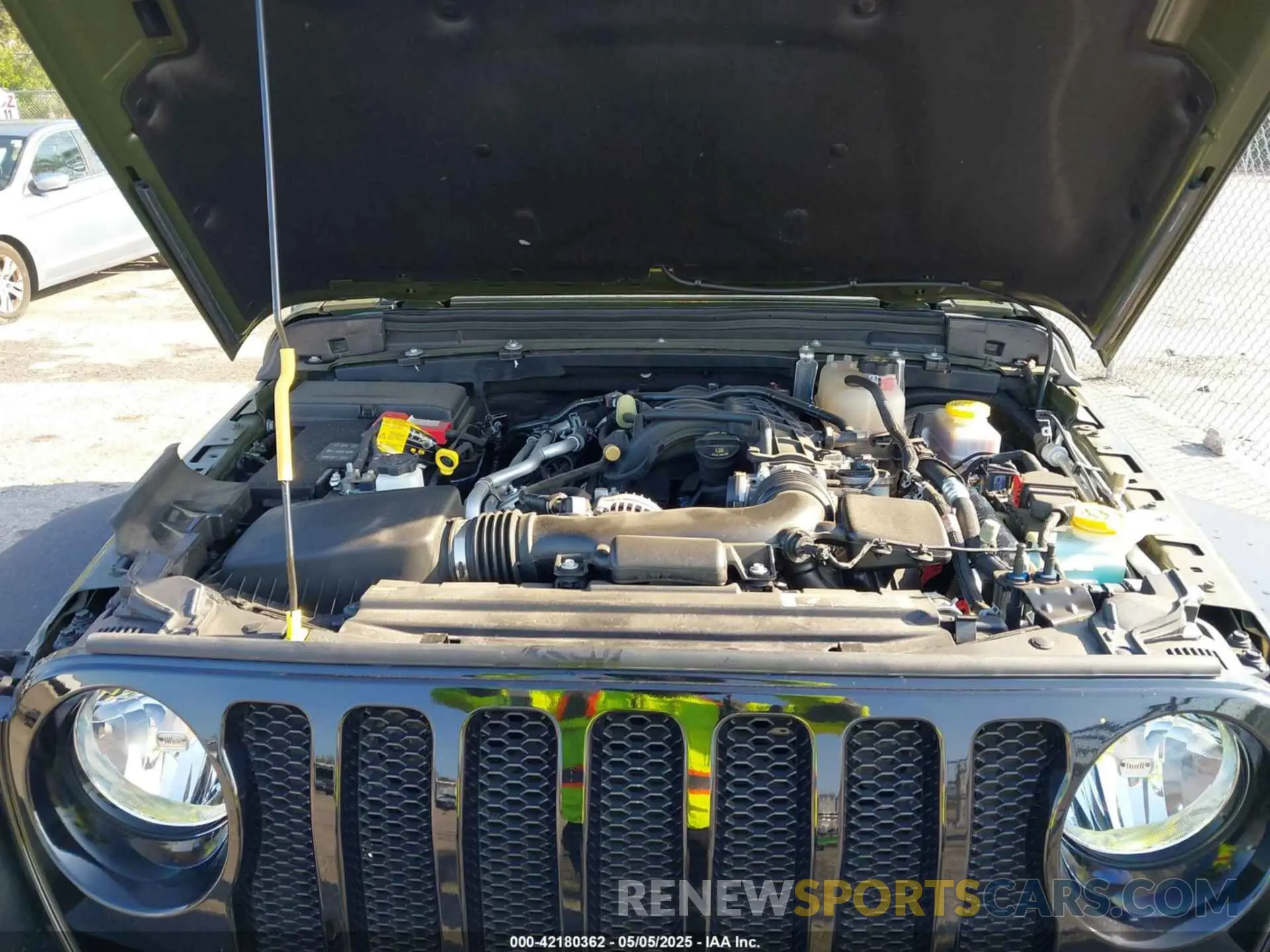 10 Photograph of a damaged car 1C4GJXAG8NW224380 JEEP WRANGLER 2022