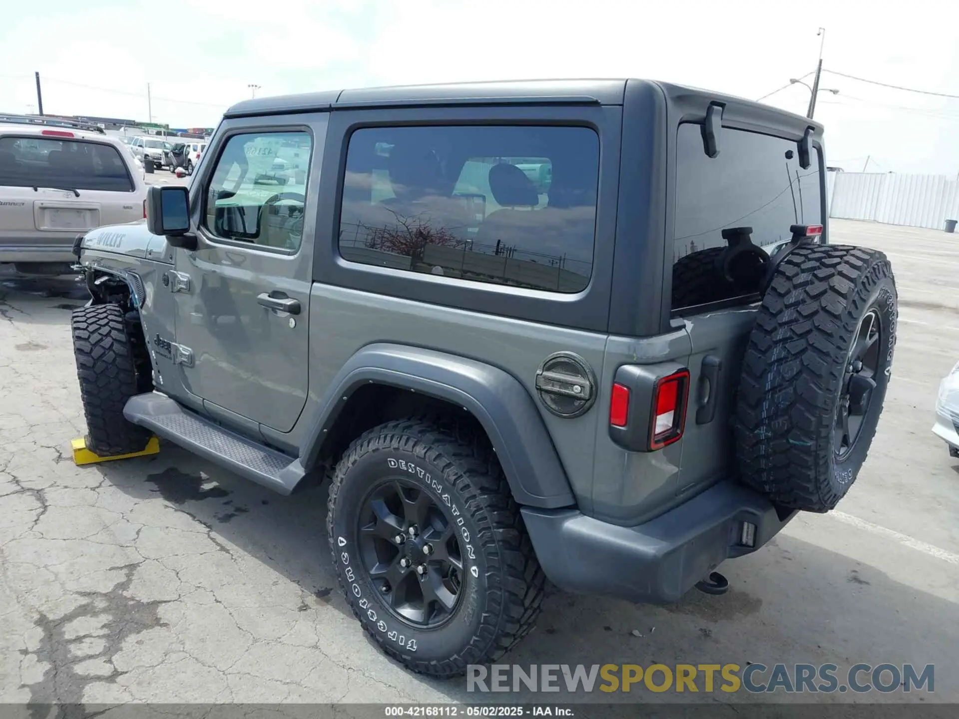 3 Фотография поврежденного автомобиля 1C4GJXAN2NW176325 JEEP WRANGLER 2022