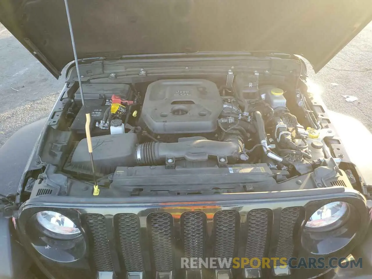 12 Photograph of a damaged car 1C4GJXAN6NW117648 JEEP WRANGLER 2022