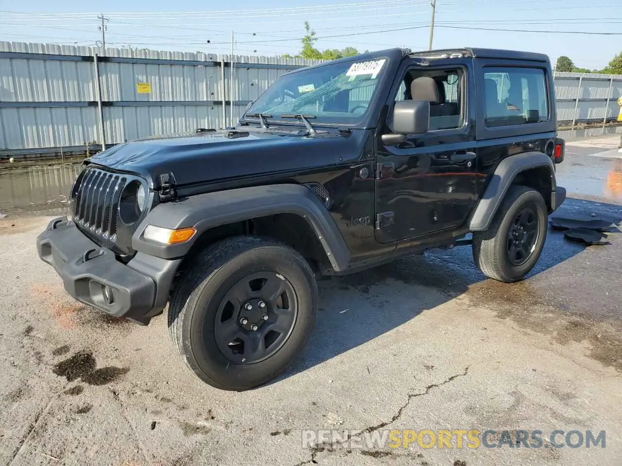 1 Фотография поврежденного автомобиля 1C4GJXANXNW263065 JEEP WRANGLER 2022