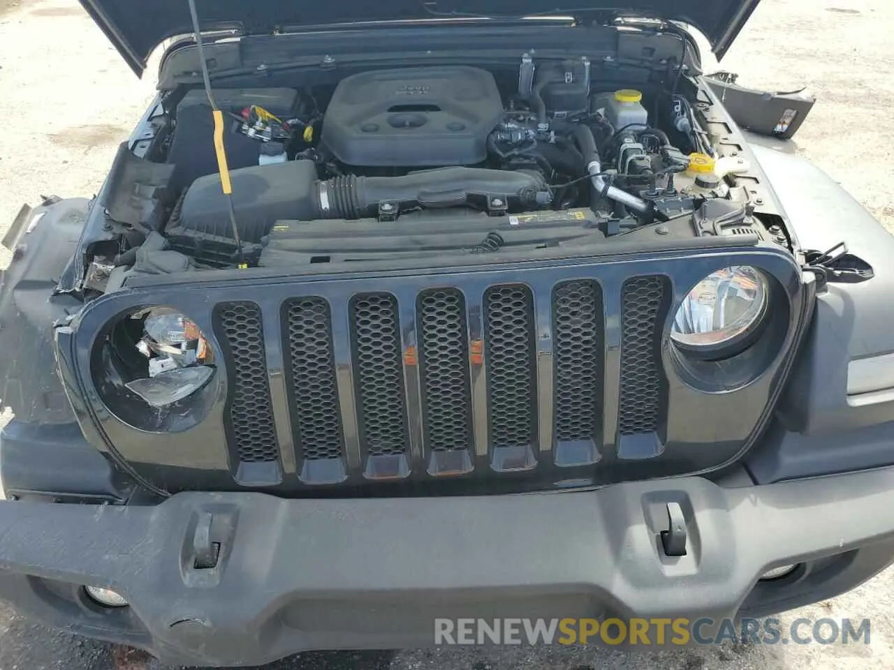 12 Фотография поврежденного автомобиля 1C4GJXANXNW263065 JEEP WRANGLER 2022