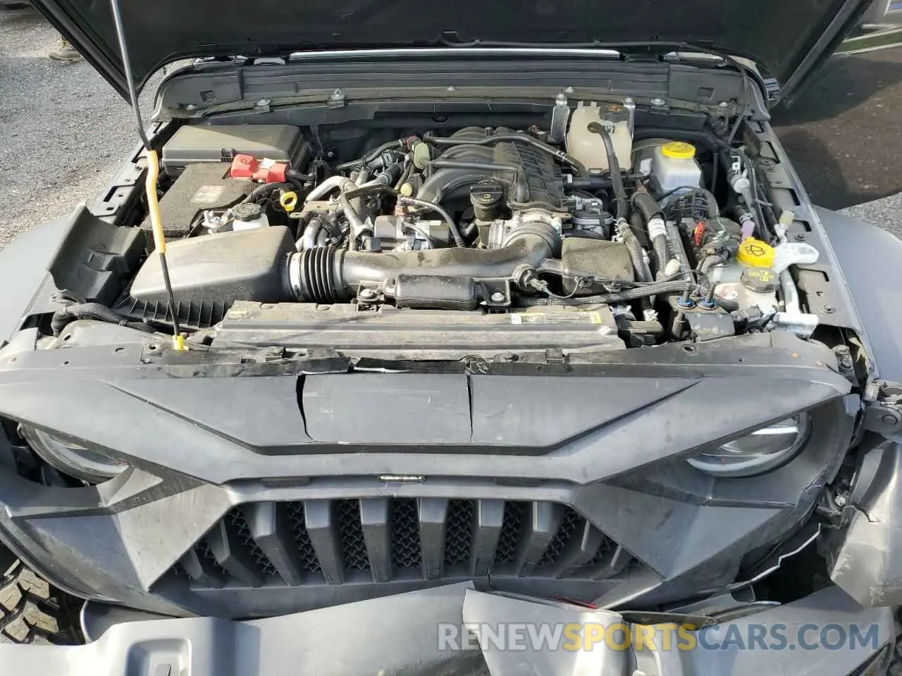 11 Photograph of a damaged car 1C4HJXAG0NW197342 JEEP WRANGLER 2022