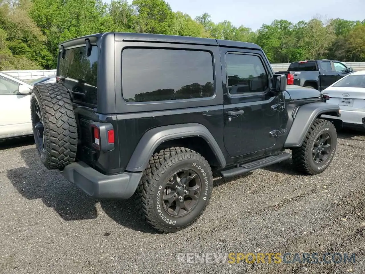 3 Photograph of a damaged car 1C4HJXAG0NW197342 JEEP WRANGLER 2022