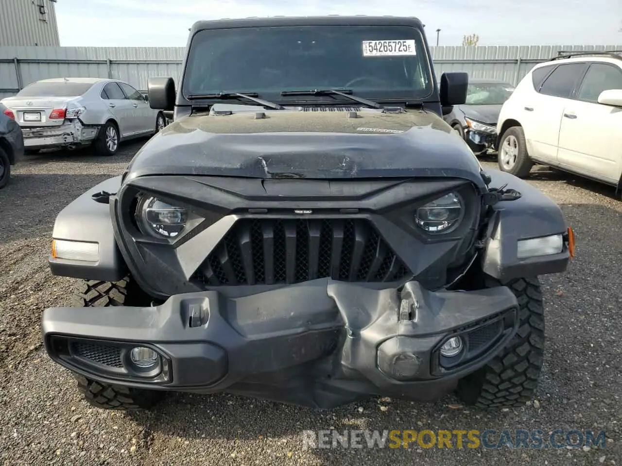 5 Photograph of a damaged car 1C4HJXAG0NW197342 JEEP WRANGLER 2022