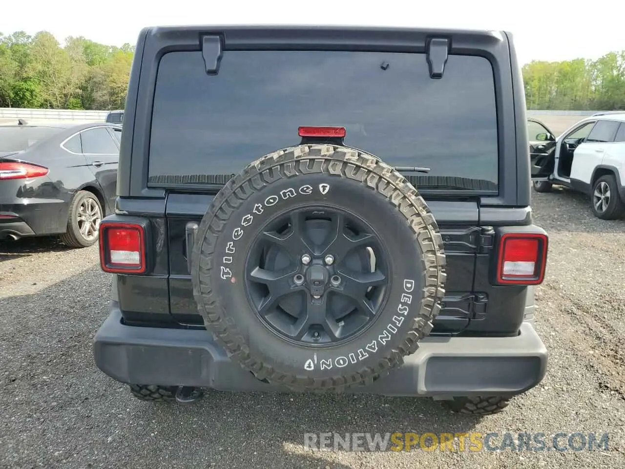 6 Photograph of a damaged car 1C4HJXAG0NW197342 JEEP WRANGLER 2022