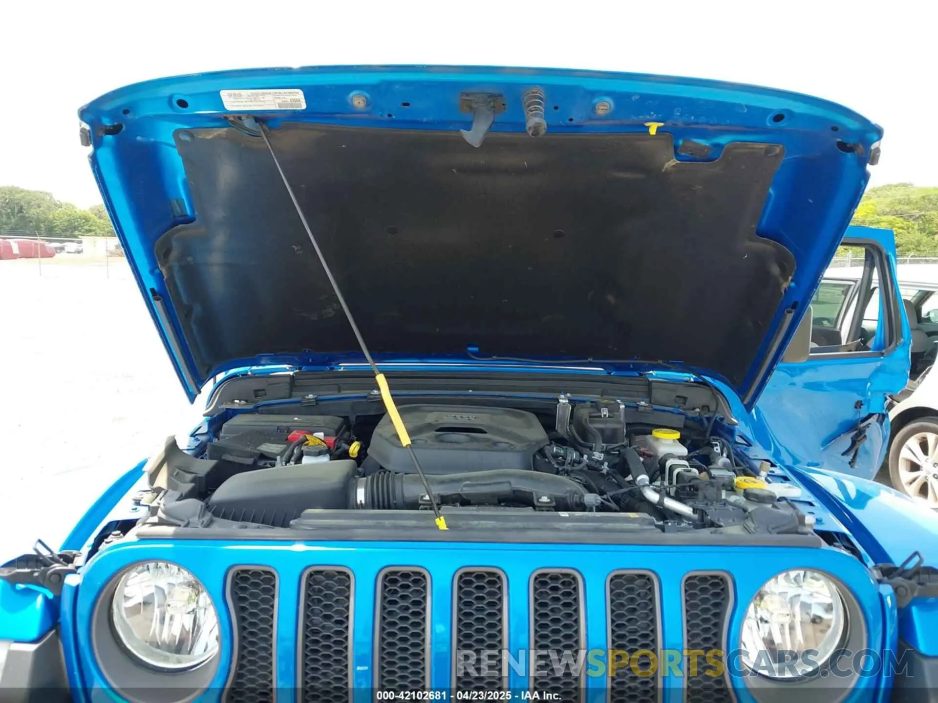 10 Фотография поврежденного автомобиля 1C4HJXCN5NW185442 JEEP WRANGLER 2022