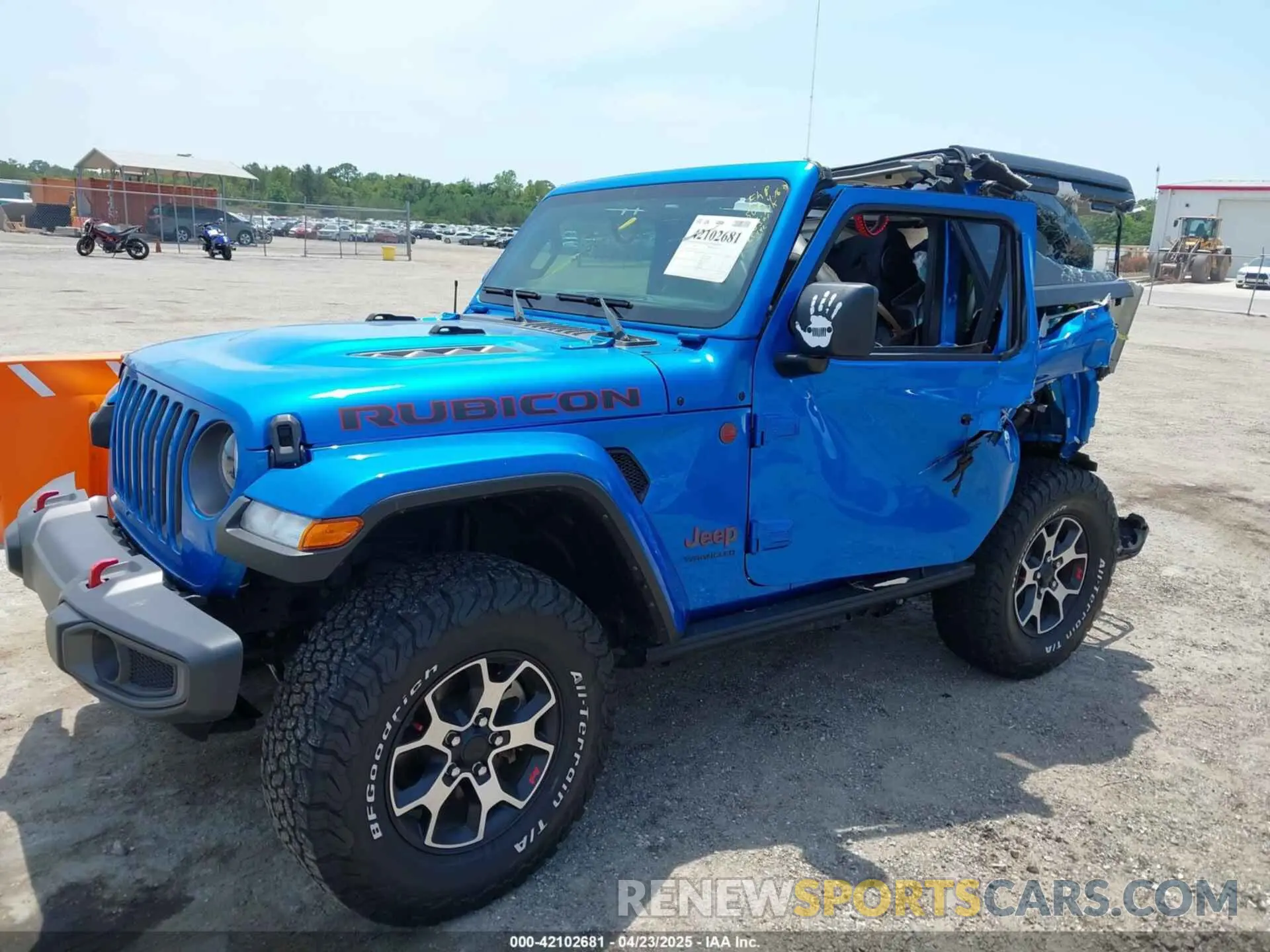 2 Фотография поврежденного автомобиля 1C4HJXCN5NW185442 JEEP WRANGLER 2022