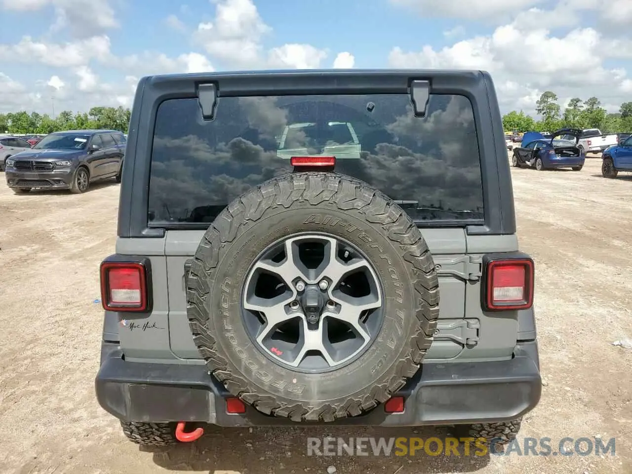 6 Photograph of a damaged car 1C4HJXCN8NW196287 JEEP WRANGLER 2022